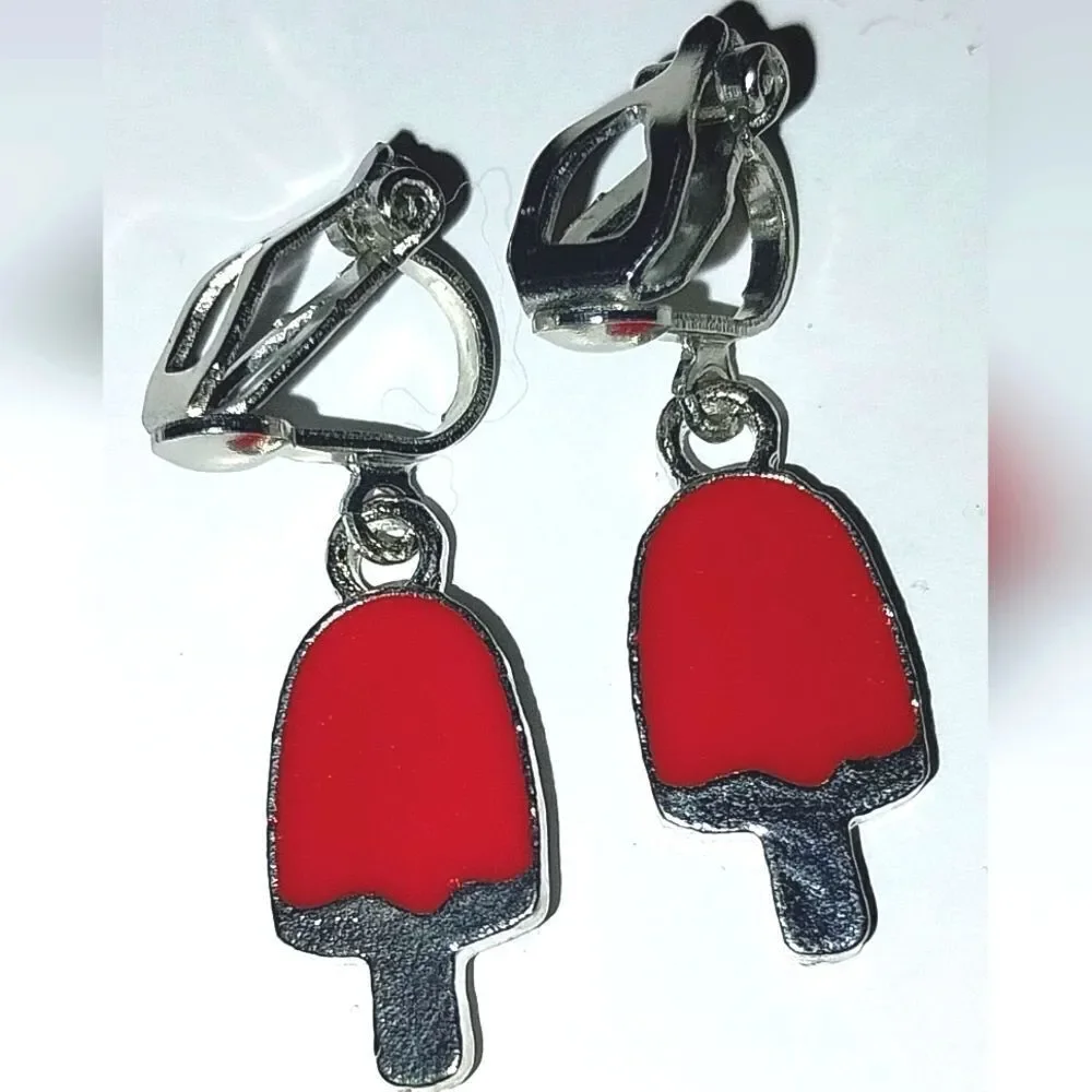 Super cute kid's fashion clip-on earrings - Picture 3 of 5